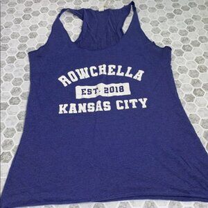 Small Rowchella Kansas City Racer Back Tank Top